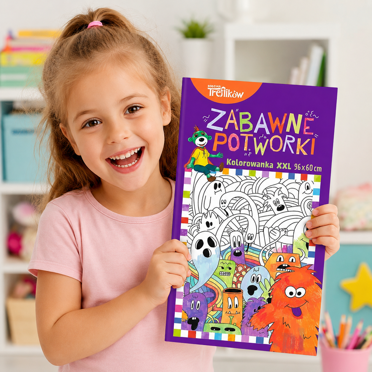 Zabawne Potworki - Kolorowanka XXL
